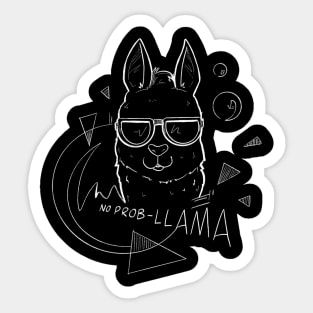 No PROB-LLAMA Sticker